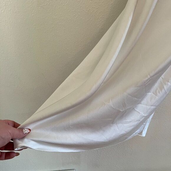 Fame and Partners Custom Draped Front Slip Dress - Picture 8 of 13